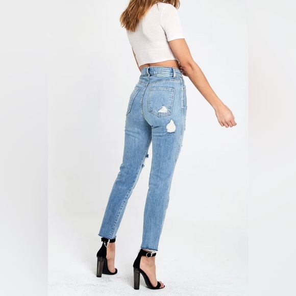 REVICE Dream Fit Sweet Monday Wash Mid-High Waist Jeans Size 31 - Picture 12 of 12